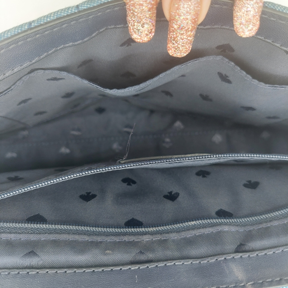 Kate spade Denim shoulder handbag - Picture 7 of 9